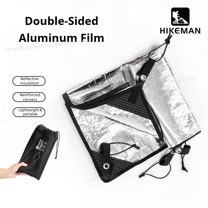 Outdoor Camping Rugs - HIKEMAN Dwustronna Mata z Folii Aluminiowej