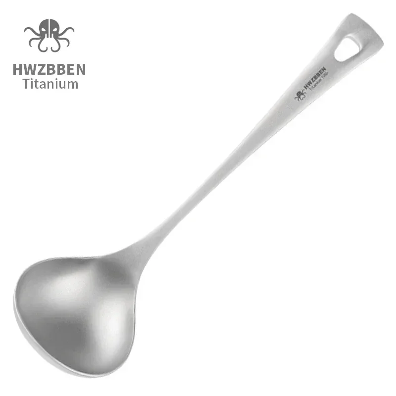 Outdoor Camping Dining Set - HWZBBEN Outdoor tytanowe łyżki do zupy