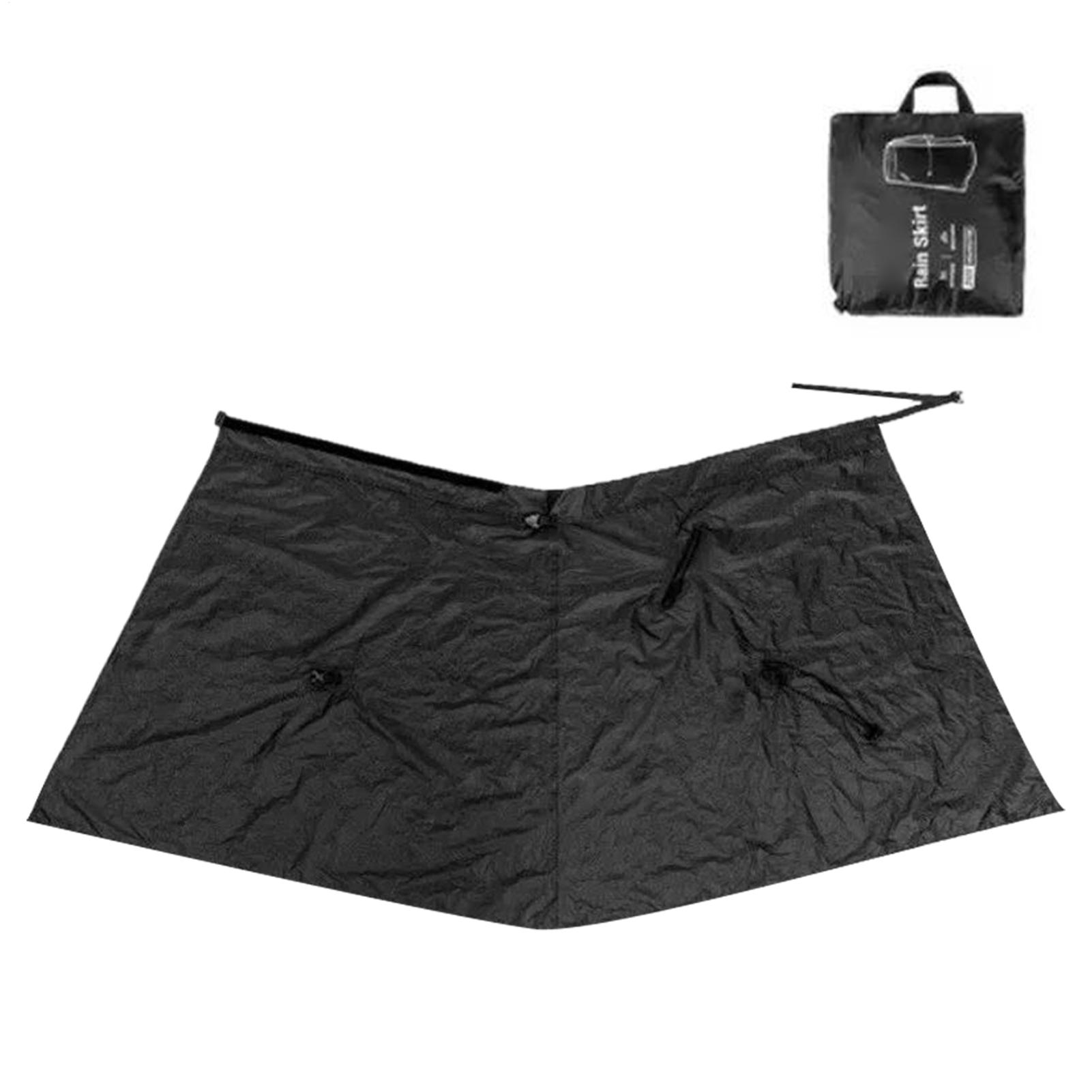 Camping Rain Poncho - Lekka, składana, wodoodporna spódnica przeciwdeszczowa, wodoodporne