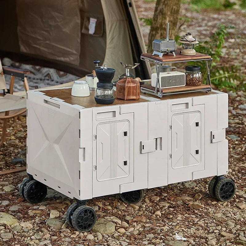 Outdoor Camping Trolley - Wielofunkcyjny wózek kempingowy na zewnątrz, torba