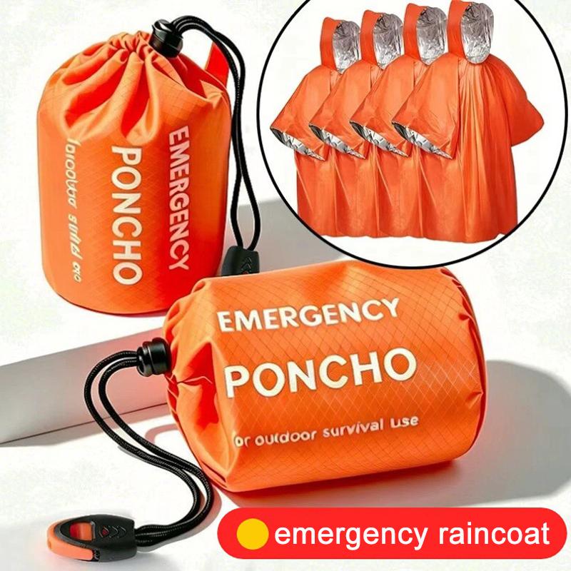 Przenośny zestaw awaryjny: wod – Camping Rain Poncho recenzja i cena