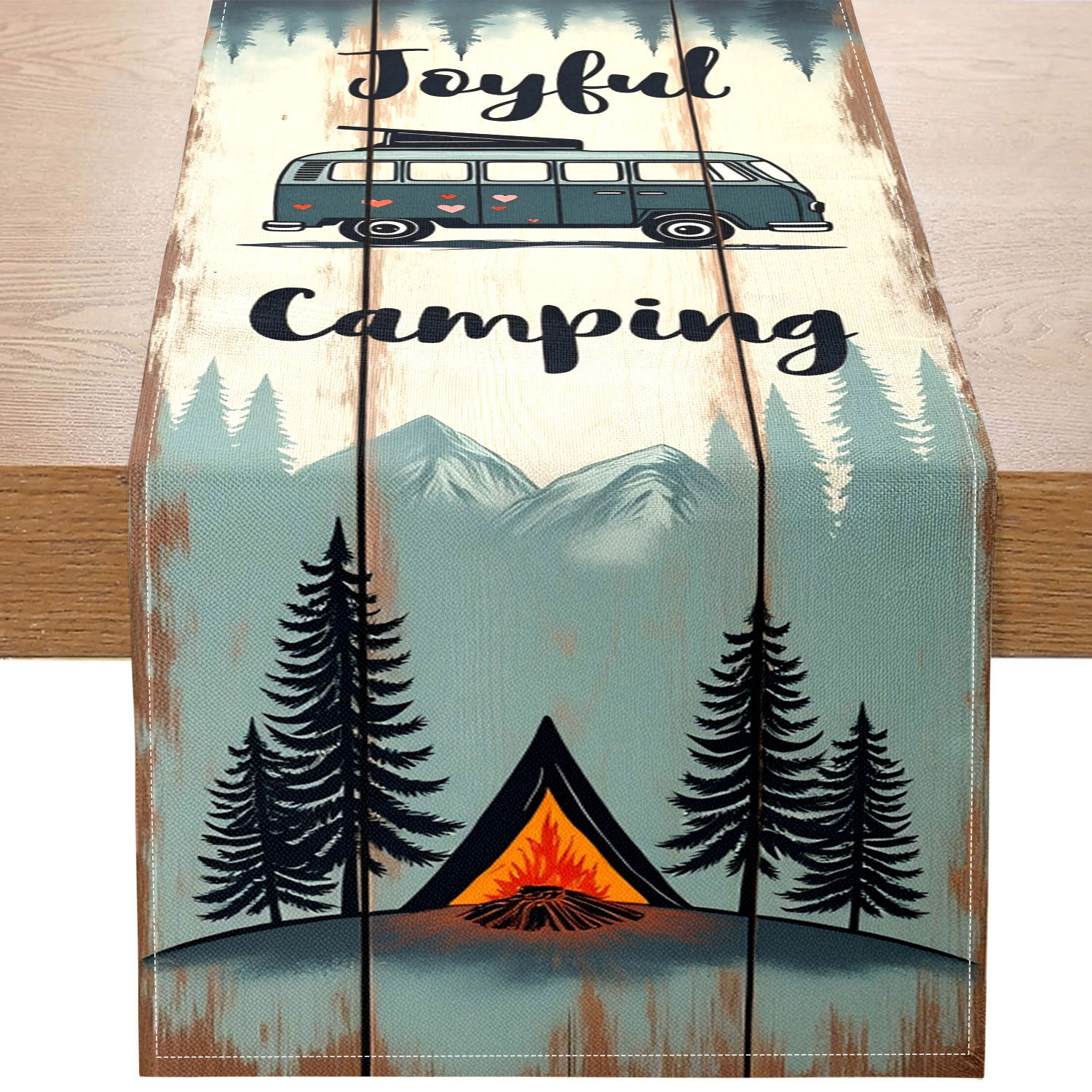 1 bieżnik na stół w stylu kemp – Outdoor Camping Exhibition recenzja i cena