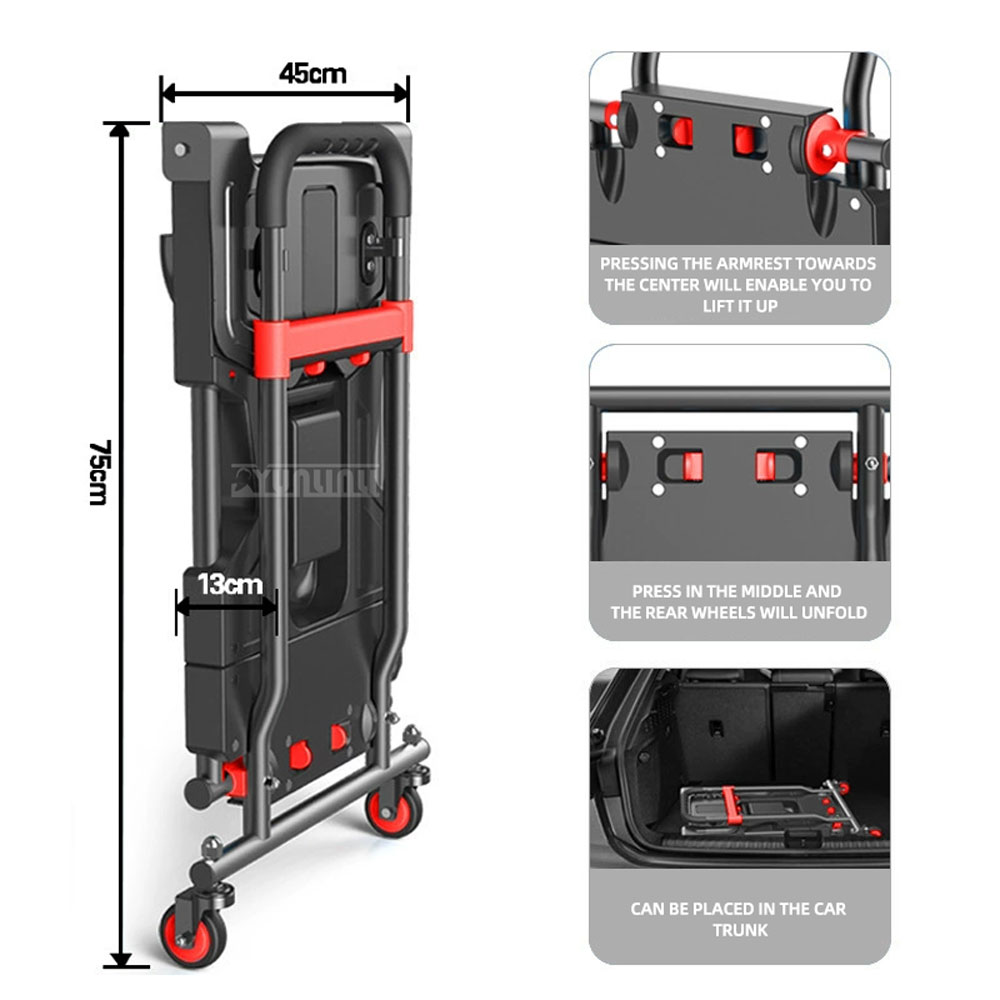 Wielofunkcyjny składany wózek  – Outdoor Camping Trolley recenzja i cena