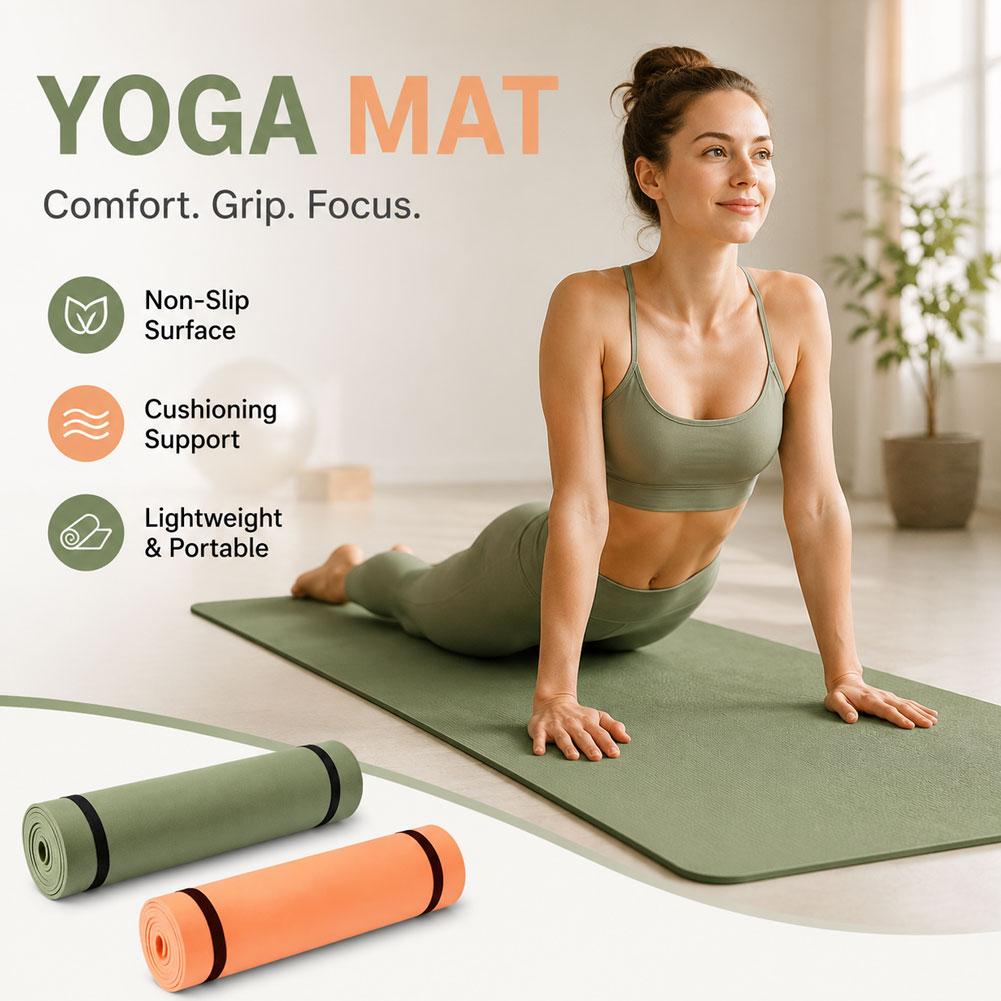 Antypoślizgowa mata do jogi z  – Outdoor Camping Rugs recenzja i cena