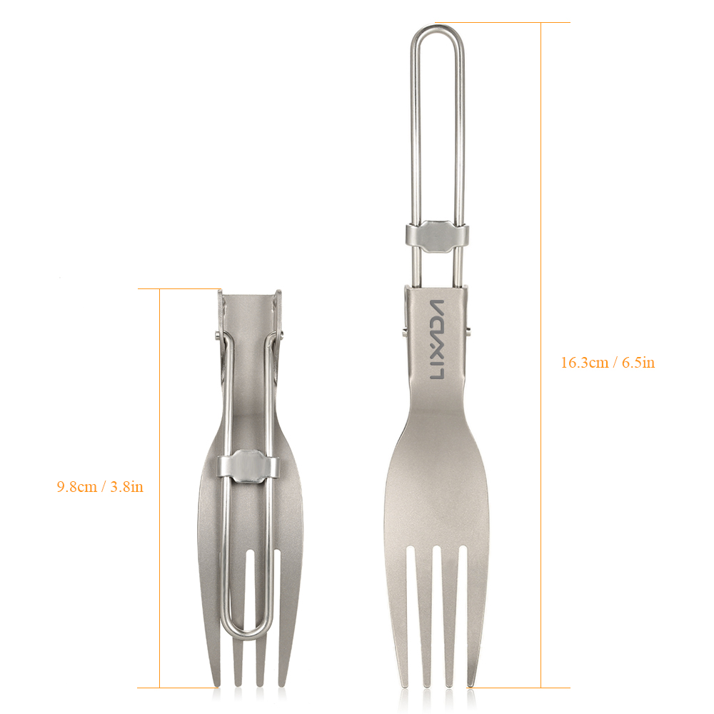 Lixada Tytanowy składany widel – Outdoor Camping Dining Set recenzja i cena