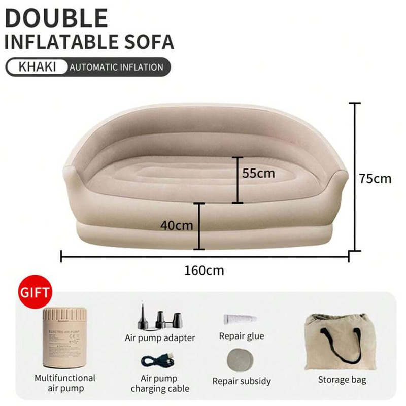 Automatyczna nadmuchiwana sofa – Bed Outdoor Camping recenzja i cena