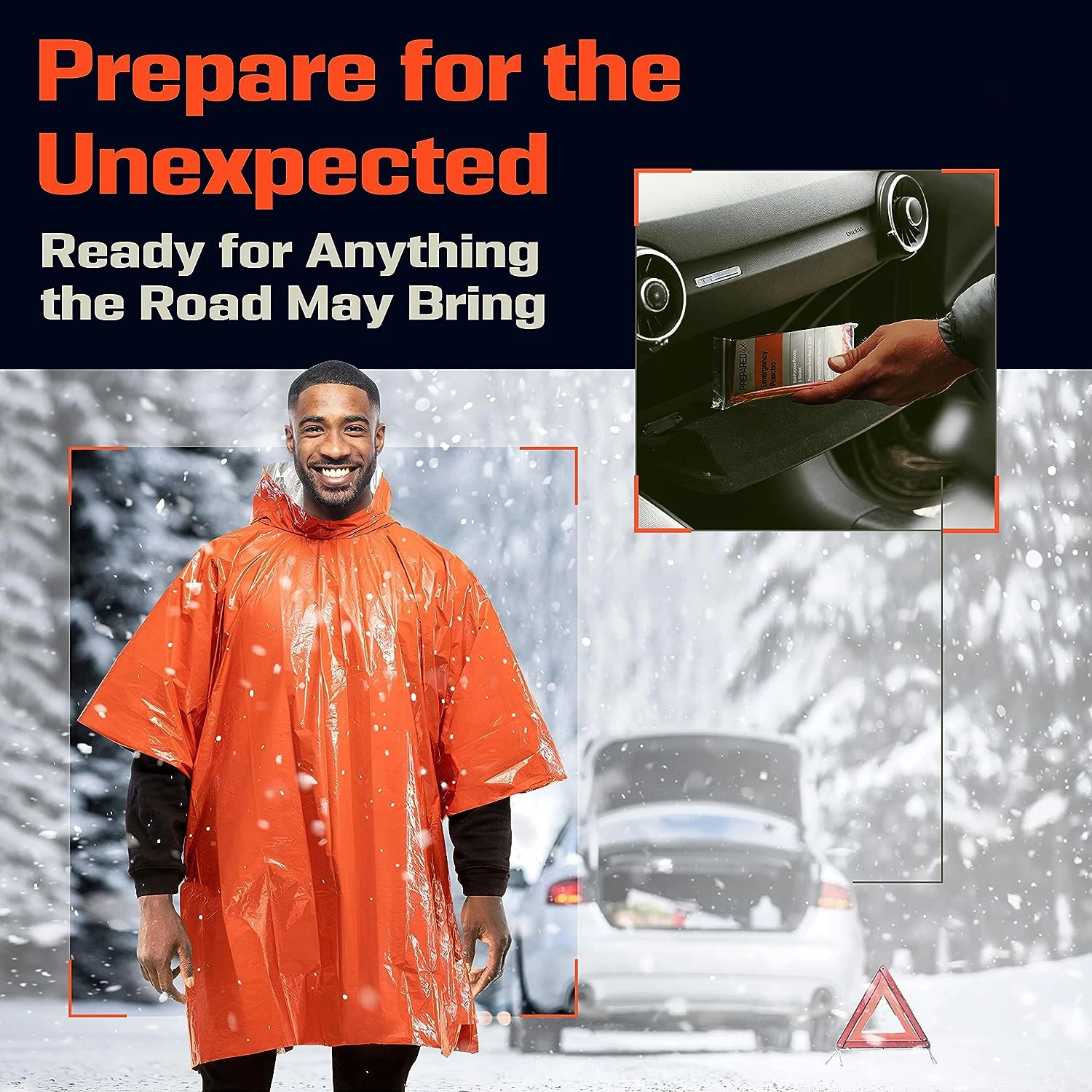 Poncho przeciwdeszczowe awaryj – Camping Rain Poncho recenzja i cena