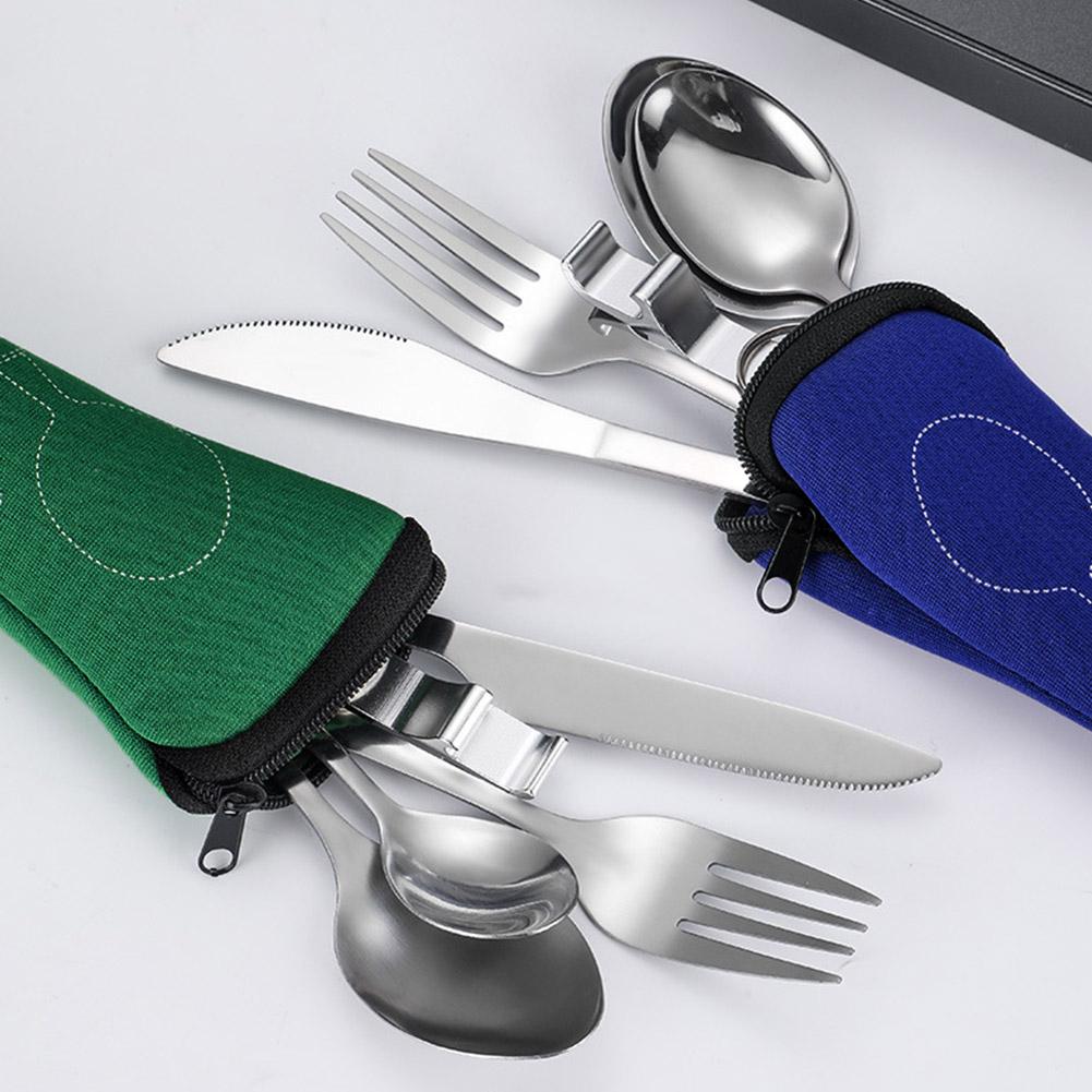 Zestaw piknikowy z naczyniami, – Outdoor Camping Dining Set recenzja i cena