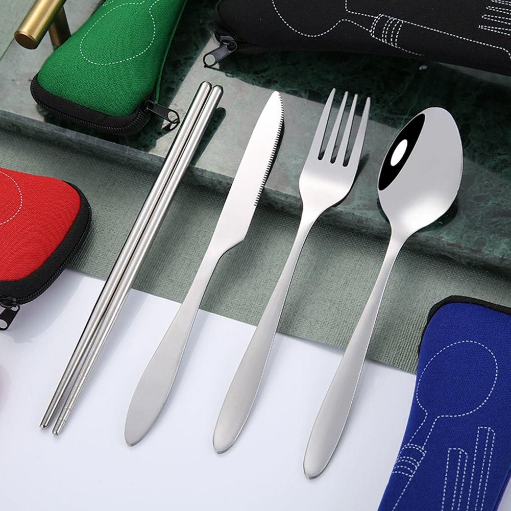 Zestaw piknikowy z naczyniami, – Outdoor Camping Dining Set recenzja i cena