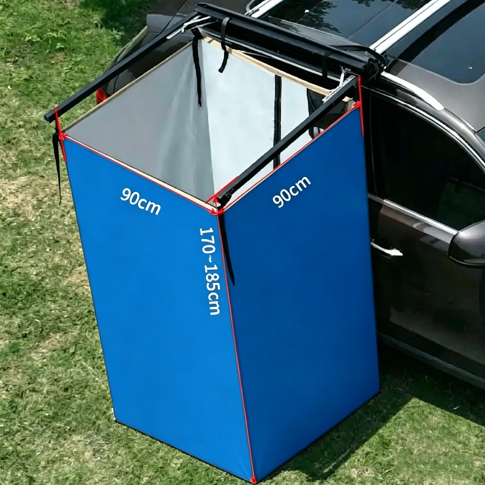 Namiot prysznicowy do samochod – Outdoor Camping Van Tent recenzja i cena