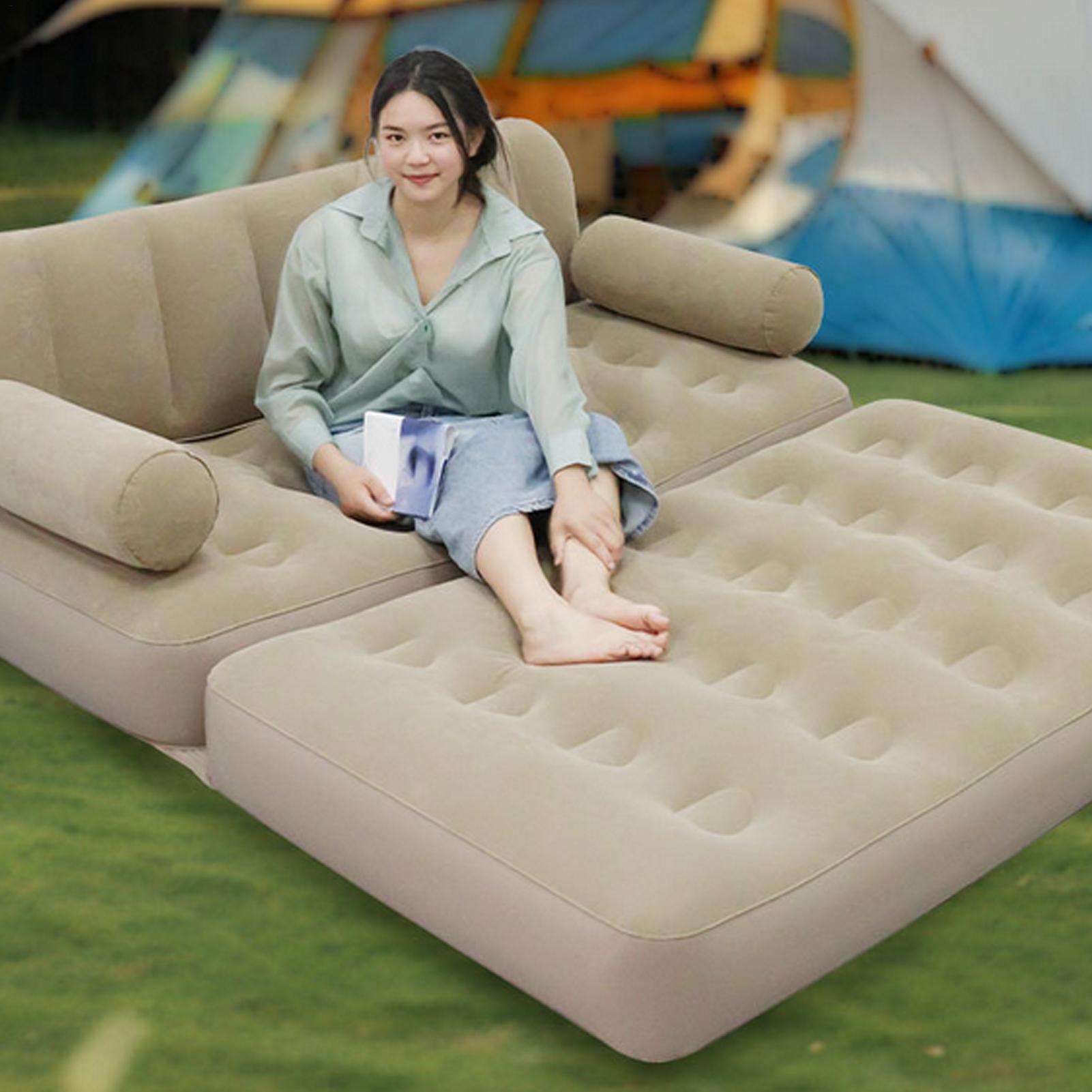 Nadmuchiwana sofa z pompką, sk – Bed Outdoor Camping recenzja i cena
