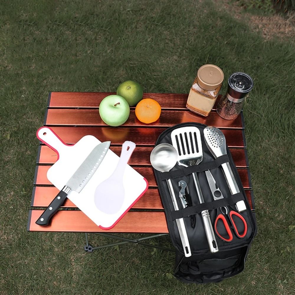 2024 Zestaw przyborów piknikow – Outdoor Camping Dining Set recenzja i cena