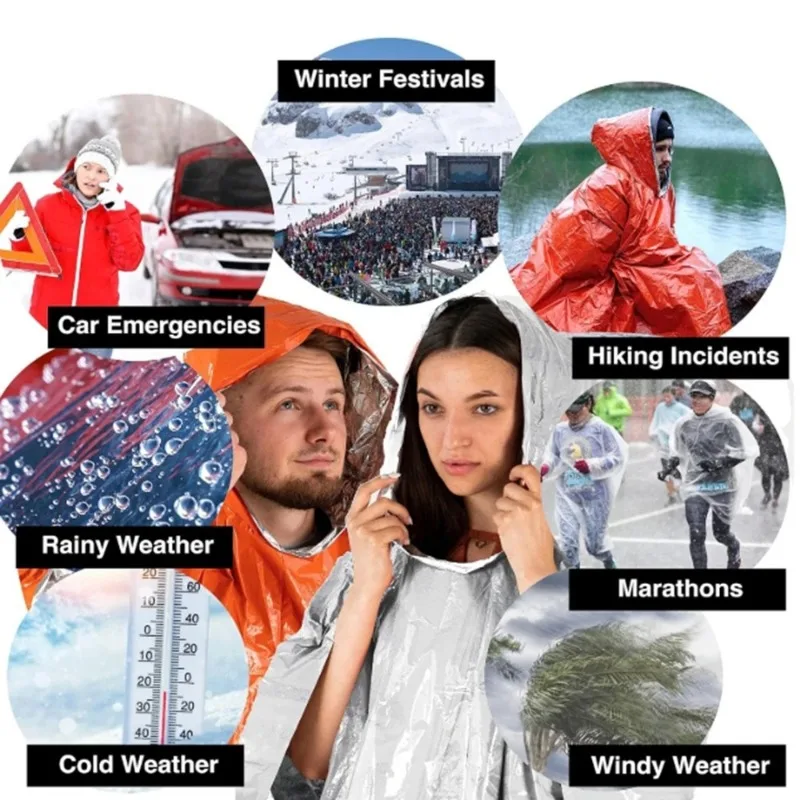 1 szt./2 szt. Poncho przeciwde – Camping Rain Poncho recenzja i cena