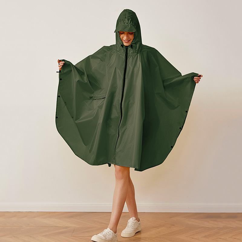 Damski oddychający płaszcz prz – Camping Rain Poncho recenzja i cena