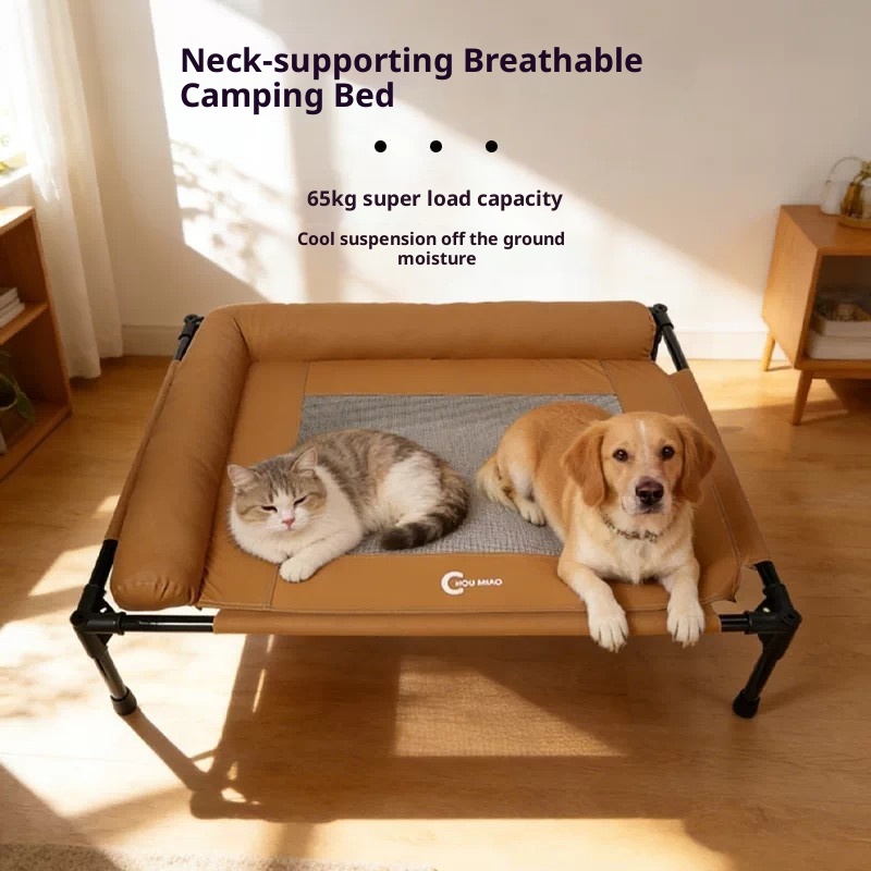 Podwyższone legowisko dla psa  – Outdoor Camping Dog Bed recenzja i cena
