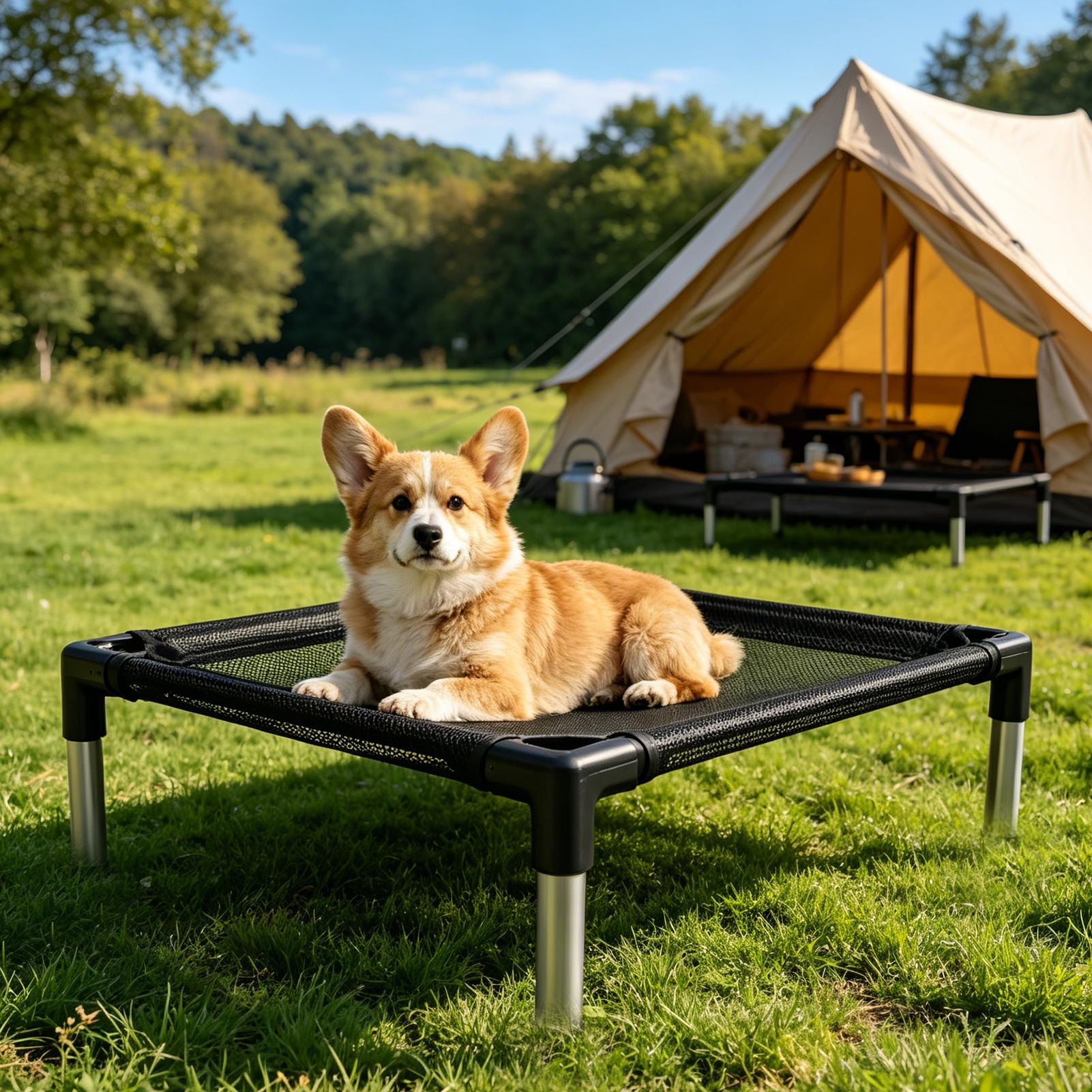 Wysokie legowisko dla psa z od – Outdoor Camping Dog Bed recenzja i cena