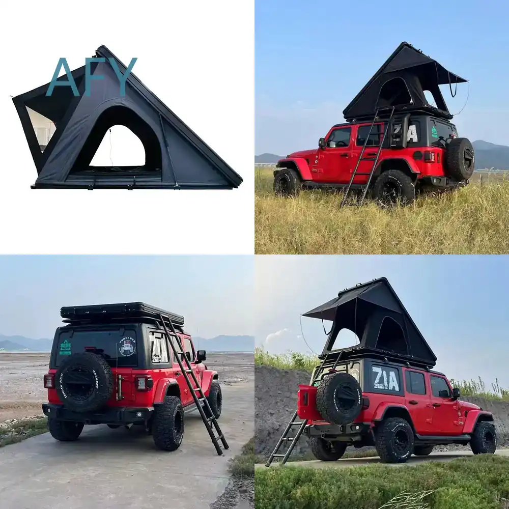 Namiot dachowy trójkątny, ultr – Outdoor Camping Van Tent recenzja i cena