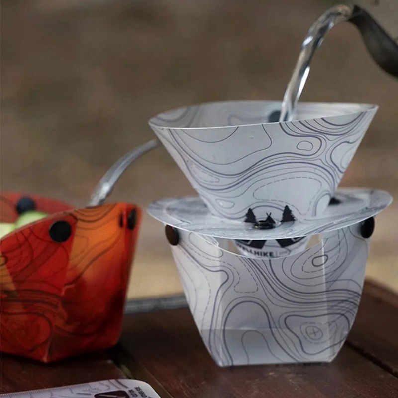 Składana zastawa stołowa na ke – Outdoor Camping Dining Set recenzja i cena